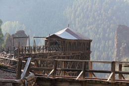 Commodore Mine along the Bachelor Loop Road (photo by Bob Seago) Commodore Mine along the Bachelor Loop Road (photo by Bob Seago)
