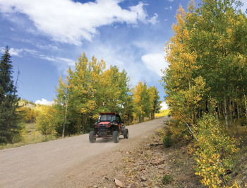 OHV on Bachelor Loop Road (photo by b4Studio) OHV on Bachelor Loop Road (photo by b4Studio)