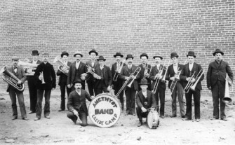Amethyst Band, Creede Camp, c1895 - Creede Historical Society #1923-R-18 Amethyst Band, Creede Camp, c1895 - Creede Historical Society #1923-R-18
