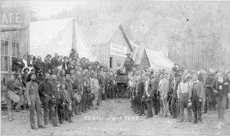 Death of Bob Ford, 1892 - Creede Historical Society #1948-CE-1c5 Death of Bob Ford, 1892 - Creede Historical Society #1948-CE-1c5