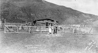 Dr. and Mrs. Faunce at Wetherill Ranch c. 1925 - Creede Historical Society #288-HR-3.1 Dr. and Mrs. Faunce at Wetherill Ranch c. 1925 - Creede Historical Society #288-HR-3.1