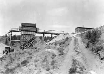 Clay Mine, c1930 - Creede Historical Society #3016-MCL-17 Clay Mine, c1930 - Creede Historical Society #3016-MCL-17