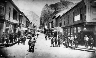 Main Street, Jimtown - May 23, 1892 - Creede Historical Society #309-CR-6c4 Main Street, Jimtown - May 23, 1892 - Creede Historical Society #309-CR-6c4